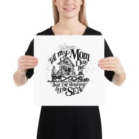Staying by the Sea Art Print - Image 7