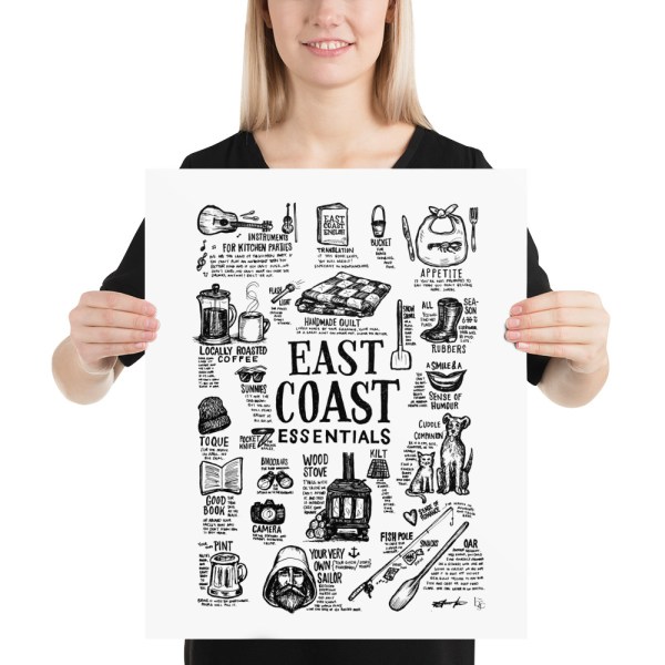East Coast Essentials Art Print