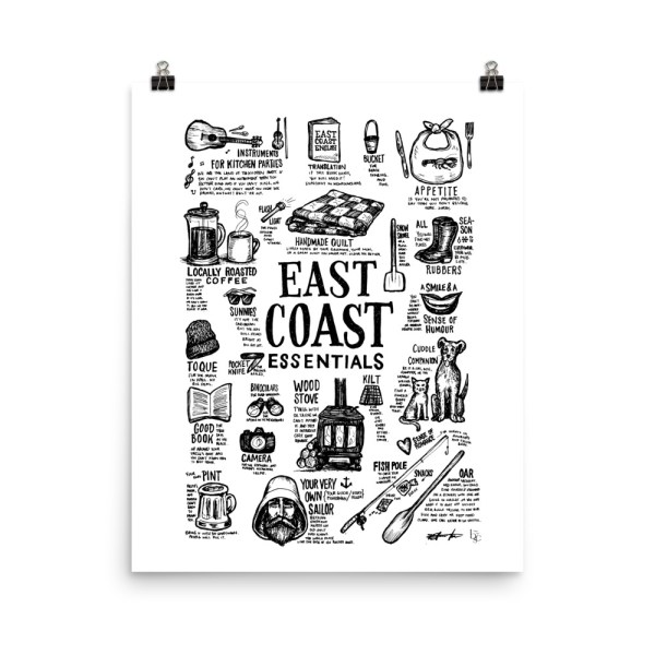 East Coast Essentials Art Print