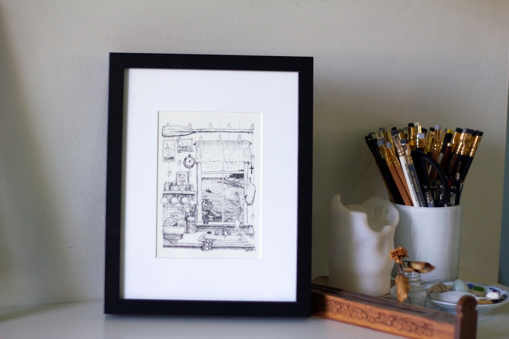 Nova Scotia Kitchen 5"x7" Print