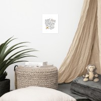 Happiness Quote Art Print - Image 4