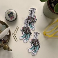 Shoe Bouquet - vinyl sticker - Image 2
