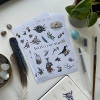 Hello Mr. Sun - Sticker Sheet (planner stickers) - Image 1