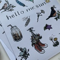 Hello Mr. Sun - Sticker Sheet (planner stickers) - Image 2
