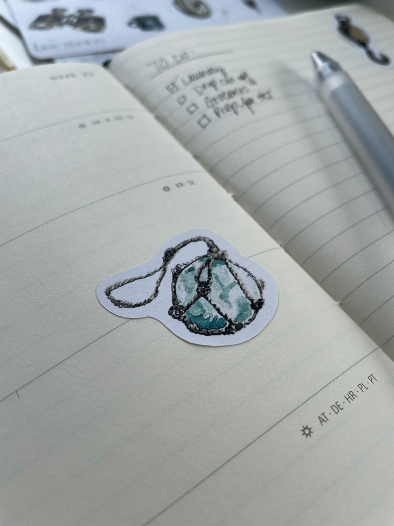 Seafarer - Sticker Sheet (Planner Stickers)