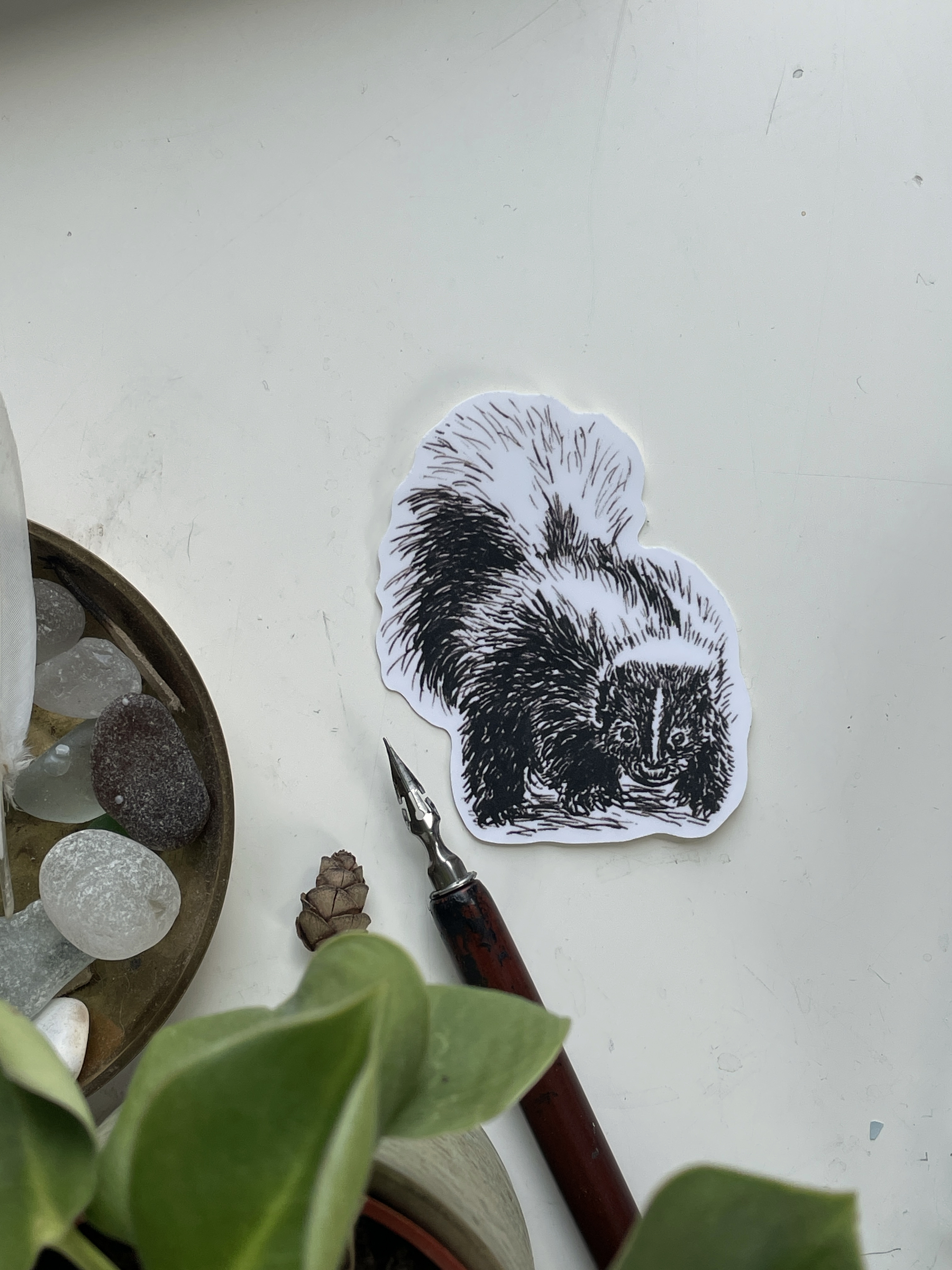 Stinker (Inktober art) - Vinyl sticker - Image 2