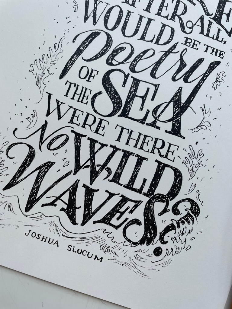 Wild Waves - 8x10 Art Print