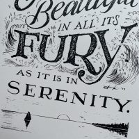 Fury and Serenity - 8x10 Art Print - Image 2