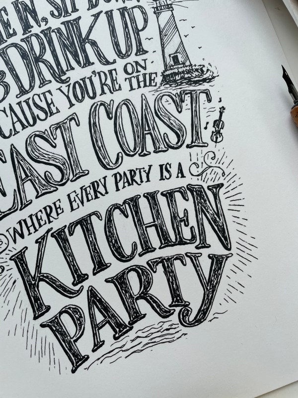 Kitchen Party - 8x10 Art Print