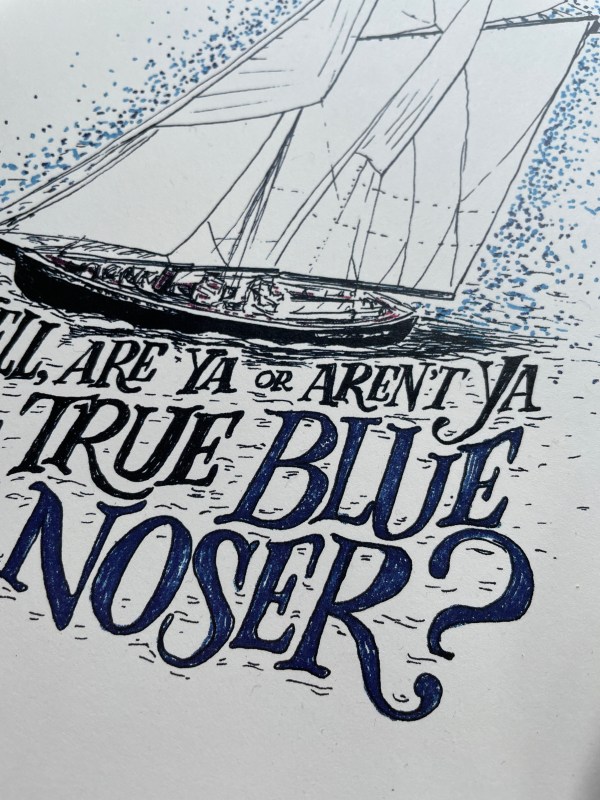 True Bluenoser - 8x10 Art Print