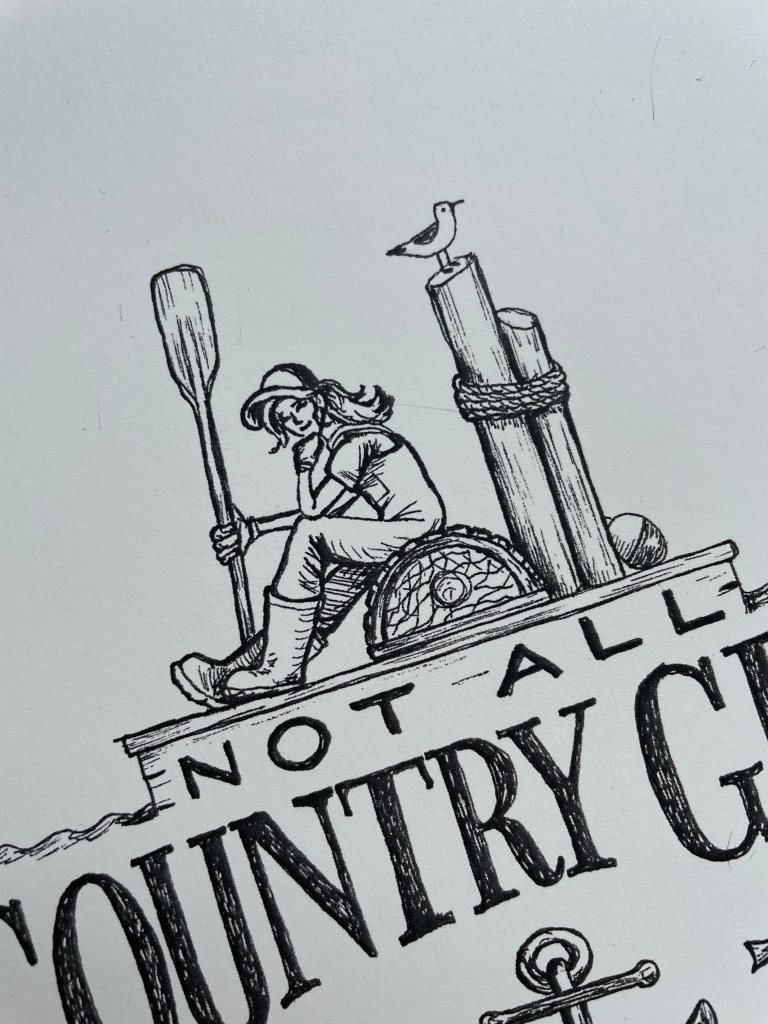 Country Girls - 8x10 Art Print