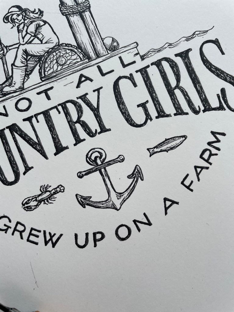 Country Girls - 8x10 Art Print