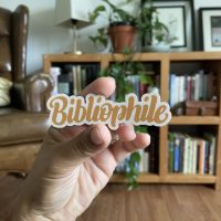 Bibliophile - vinyl sticker - Image 3