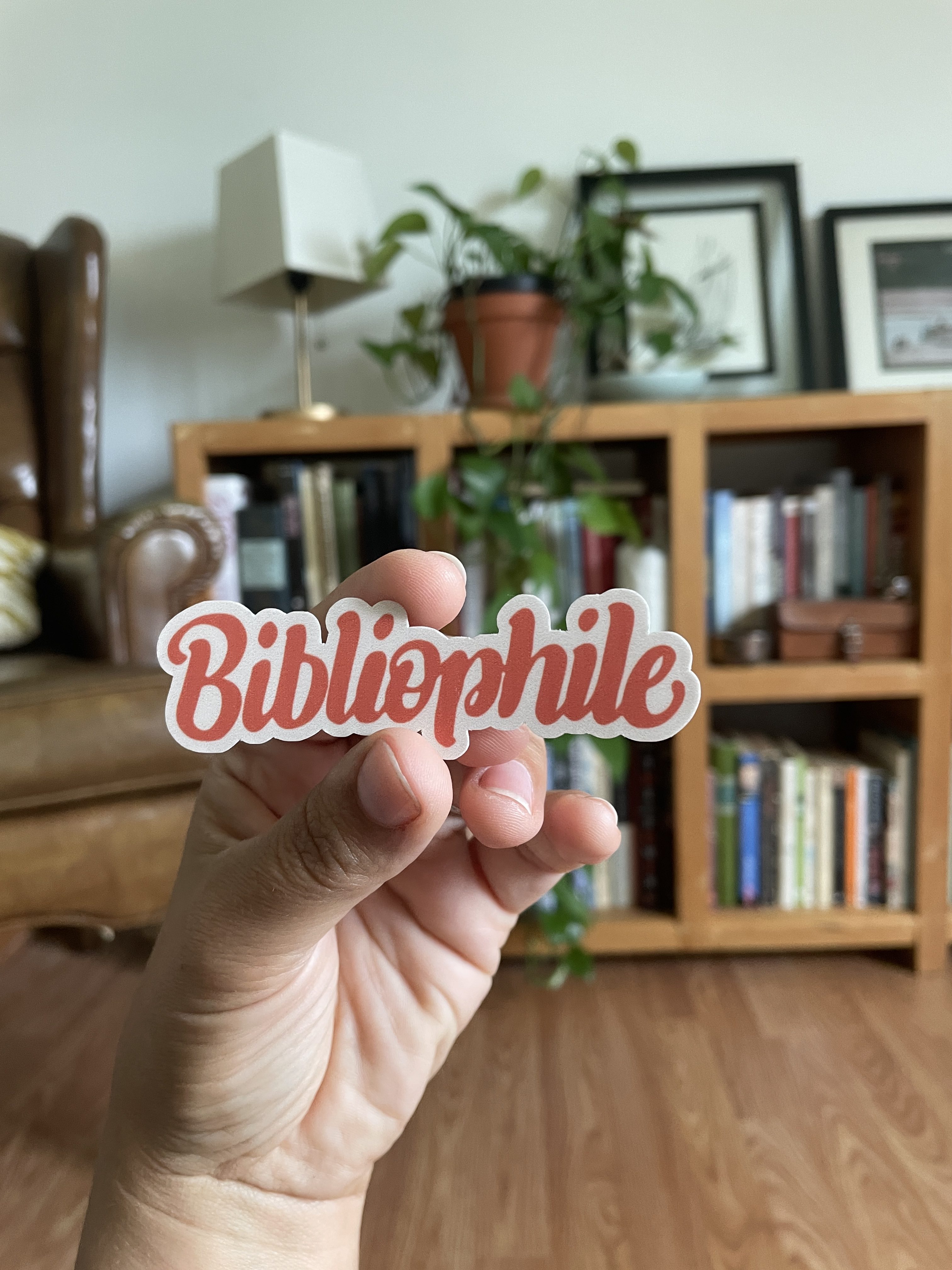 Bibliophile - vinyl sticker - Image 5