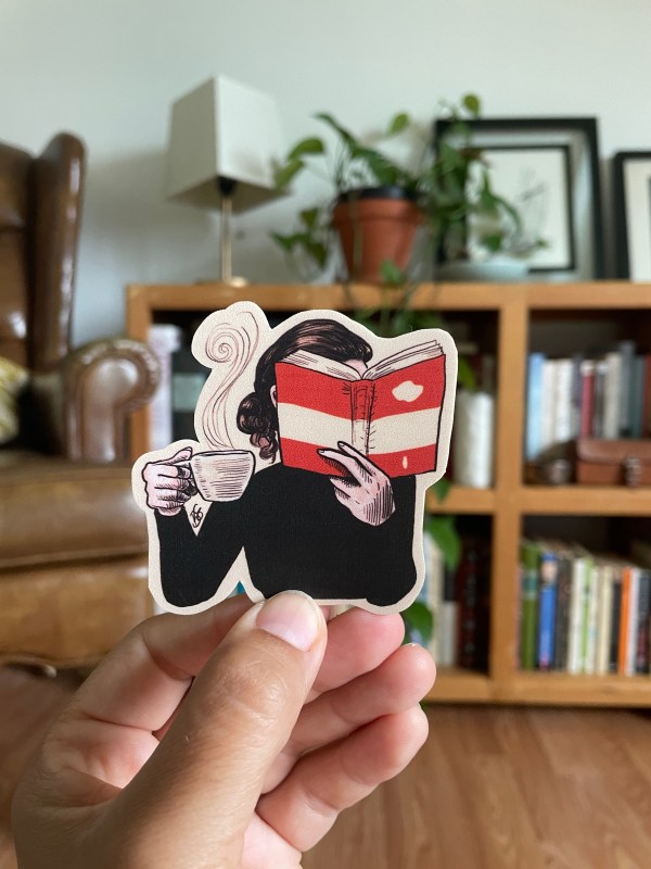 Reading Girls: Deidre - vinyl sticker