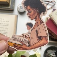 Reading Girls: Paige - vinyl sticker - Image 3