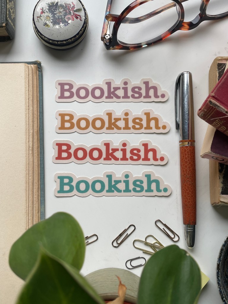 Bookish - vinyl sticker