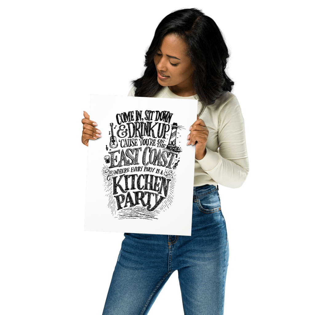 Kitchen Party Art Print (larger sizes)