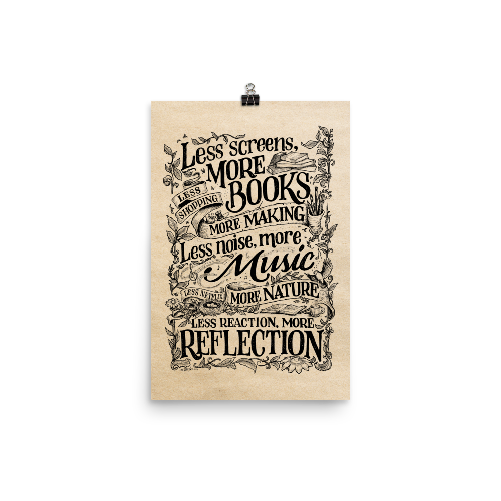 Living - Art Print - Image 1