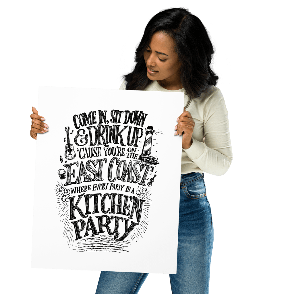 Kitchen Party Art Print (larger sizes)