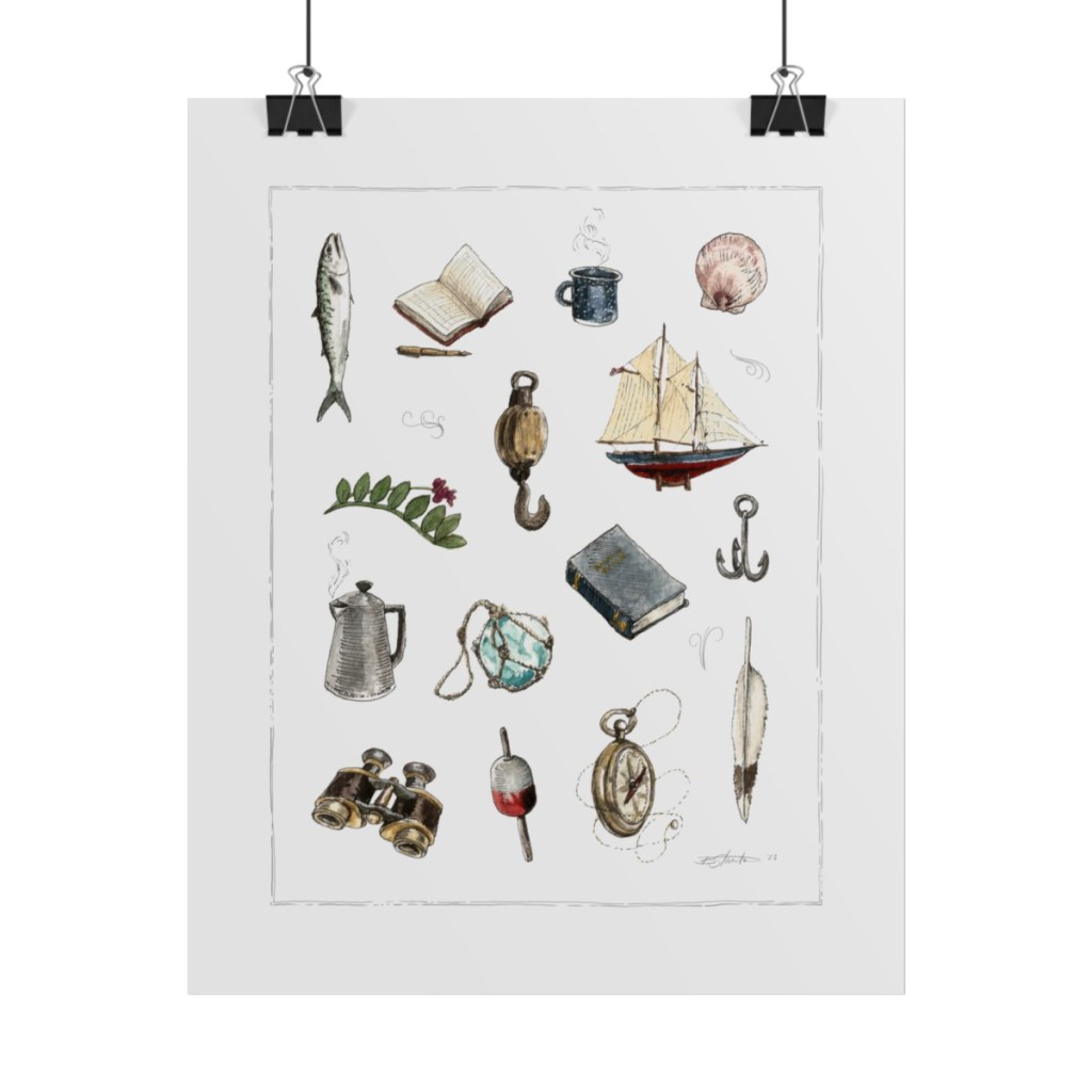 Seafarer Art Print