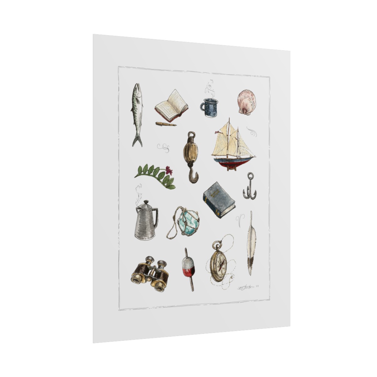 Seafarer Art Print - Image 8