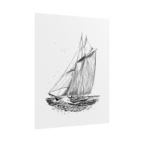 Set Sail Pen and Ink Art Print - Image 13