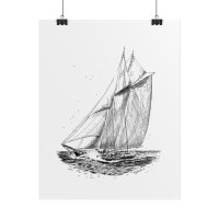 Set Sail Pen and Ink Art Print - Image 17