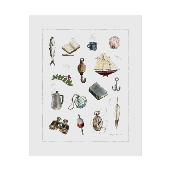 Seafarer Art Print
