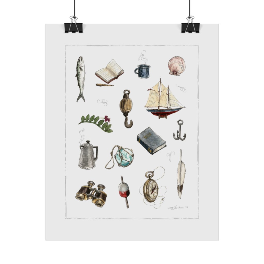Seafarer Art Print