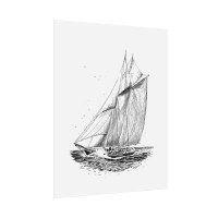 Set Sail Pen and Ink Art Print - Image 8