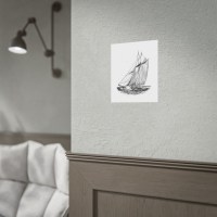 Set Sail Pen and Ink Art Print - Image 10