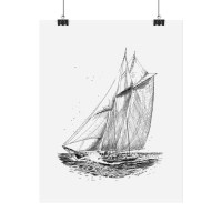 Set Sail Pen and Ink Art Print - Image 2