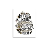 Quiet Life Colour Art Print - Image 1
